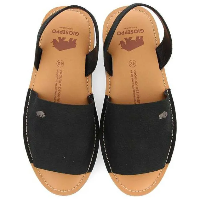 Gioseppo Chancletas<Sandalias Estilo Menorquinas De Piel Azul Marino Penryn