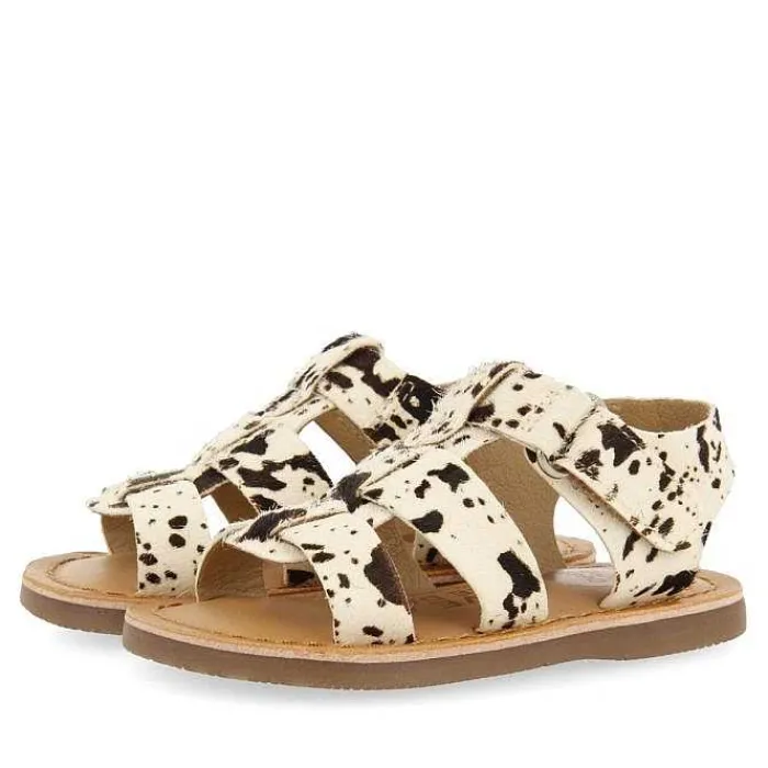 Gioseppo Bebe |Sandalias Bebe Nina<Sandalias Estilo Romanas De Piel Con Estampado Animal Para Bebe Generac