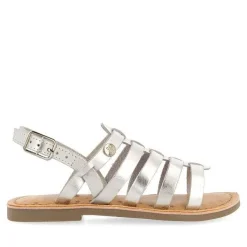 Gioseppo Niñas |Sandalias<Sandalias Estilo Romano Piel Plata Nina Y Nino Leni