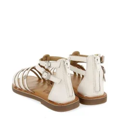 Gioseppo Niñas |Sandalias<Sandalias Estilo Romano Piel Blanco Nina Y Nino Benicia
