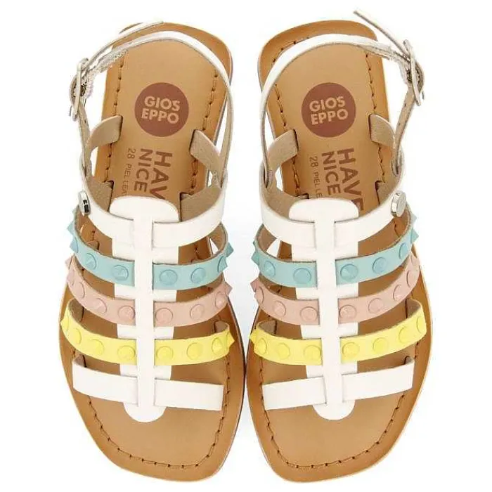 Gioseppo Niñas |Sandalias<Sandalias Estilo Romano Piel Multicolor Nina Y Nino Beynac