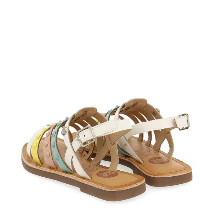 Gioseppo Niñas |Sandalias<Sandalias Estilo Romano Piel Multicolor Nina Y Nino Beynac