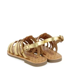 Gioseppo Niñas |Sandalias<Sandalias Estilo Romano Piel Dorada Nina Y Nino Leni