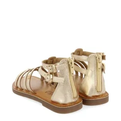Gioseppo Niñas |Sandalias<Sandalias Estilo Romano Piel Plata Nina Y Nino Benicia