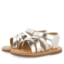 Gioseppo Bebe |Sandalias Bebe Nina<Sandalias Estilo Romano Piel Plata Para Bebe Fleury