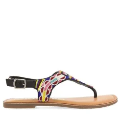 Gioseppo Sandalias Planas<Sandalias Etnicas Con Piedras Multicolor Para Mujer Saitash