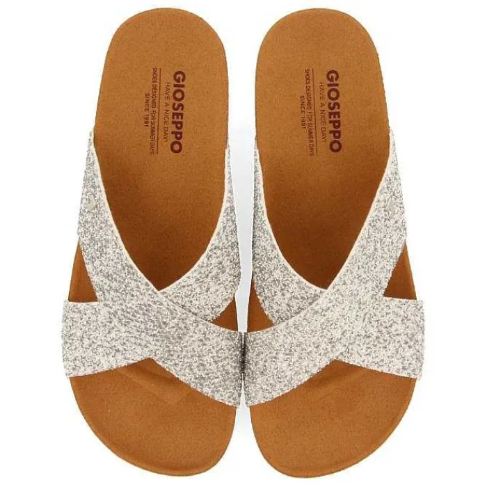 Gioseppo Chancletas<Sandalias Gearhart De Mujer Con Tiras Metalicas Y Cuña
