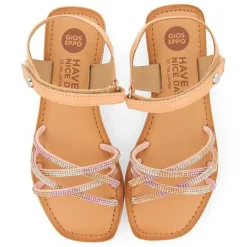 Gioseppo Niñas |Sandalias<Sandalias Lixy Nina De Piel Tintada Con Cristales