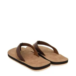 Gioseppo Chancletas<Sandalias Marrones Con Corte Bicolor Para Hombre Brent