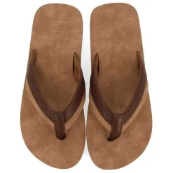 Gioseppo Chancletas<Sandalias Marrones Con Corte Bicolor Para Hombre Brent