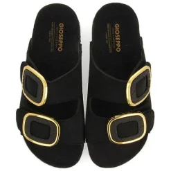 Gioseppo Sandalias Planas<Sandalias Mujer Budaors Estilo Bio Decoraciones Joya Negra