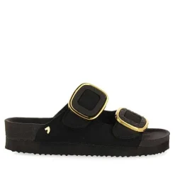 Gioseppo Sandalias Planas<Sandalias Mujer Budaors Estilo Bio Decoraciones Joya Negra