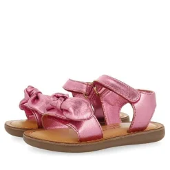 Gioseppo Bebe |Sandalias Bebe Nina<Sandalias Nina Panay Piel Metalizada Fucsia
