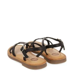 Gioseppo Niñas |Sandalias<Sandalias Nina Tilly Piel Negro Metalizado