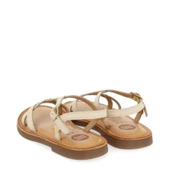 Gioseppo Niñas |Sandalias<Sandalias Nina Tilly Piel Metalizada Blanco Roto