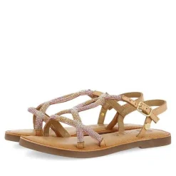 Gioseppo Niñas |Sandalias<Sandalias Nina Velizy De Piel Tintada Con Cristales