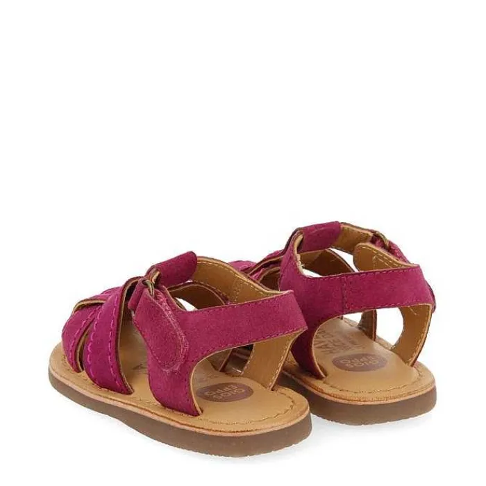 Gioseppo Bebe |Sandalias Bebe Nina<Sandalias Nino Cabixi Tiras Piel Fucsia