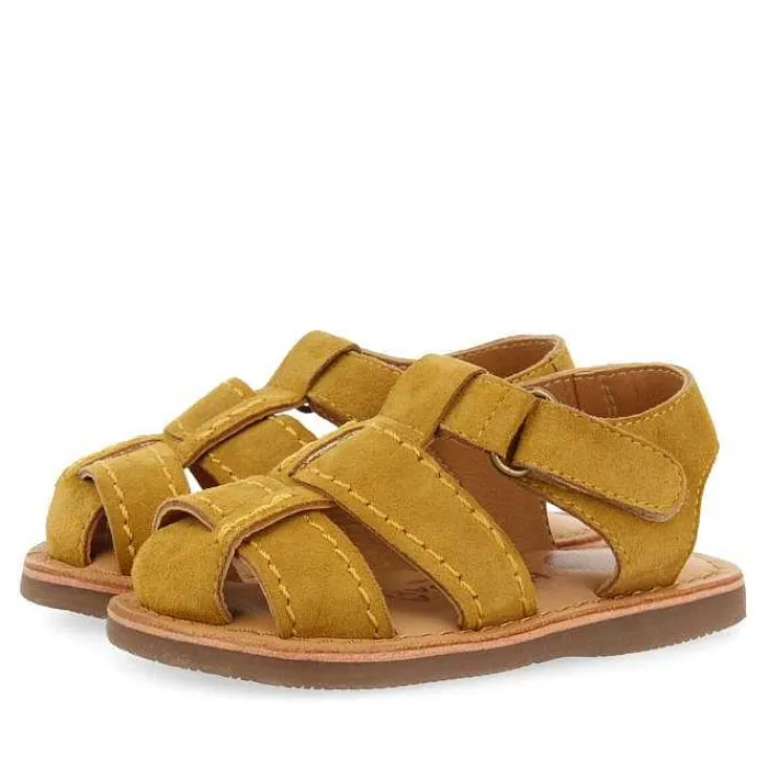 Gioseppo Bebe |Sandalias Bebe Nina<Sandalias Nino Cabixi Tiras Piel Mostaza