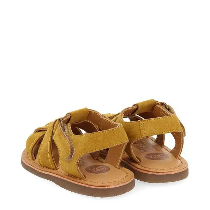 Gioseppo Bebe |Sandalias Bebe Nina<Sandalias Nino Cabixi Tiras Piel Mostaza