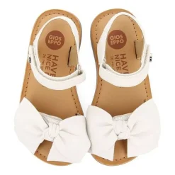Gioseppo Niñas |Sandalias<Sandalias Piel Blanca Lazo Nina Y Nino Delonice