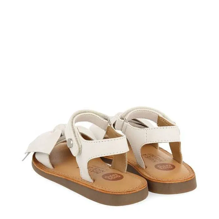 Gioseppo Niñas |Sandalias<Sandalias Piel Blanca Lazo Nina Y Nino Delonice