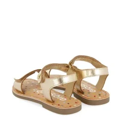Gioseppo Niñas |Sandalias<Sandalias Piel Dorada Estampado Fantasia Nina Y Nino Gigean