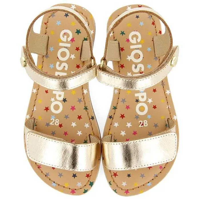Gioseppo Niñas |Sandalias<Sandalias Piel Dorada Estampado Fantasia Nina Y Nino Gigean