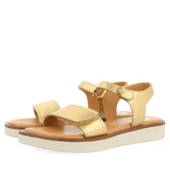 Gioseppo Niñas |Sandalias<Sandalias Piel Estilo Griega Dorada Nina Y Nino Malfa