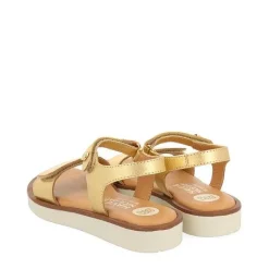 Gioseppo Niñas |Sandalias<Sandalias Piel Estilo Griega Dorada Nina Y Nino Malfa