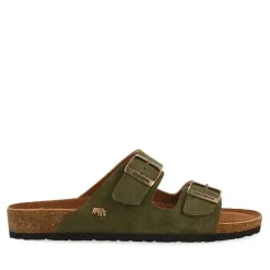 Gioseppo Chancletas<Sandalias Piel Suela Bio Caki Para Hombre Vizzini