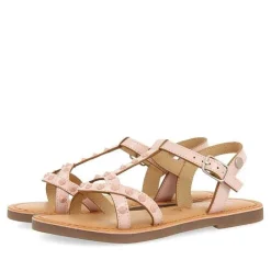 Gioseppo Niñas |Sandalias<Sandalias Piel Tachuelas Rosa Nina Y Nino Stibb