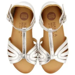 Gioseppo Niñas |Sandalias<Sandalias Piel Tirantes Plata Nina Y Nino Aripeka
