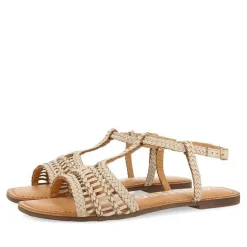 Gioseppo Sandalias Planas<Sandalias Planas De Mujer Icari De Piel Trenzada Blanco Roto