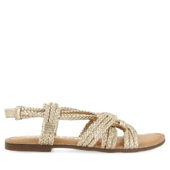 Gioseppo Sandalias Planas<Sandalias Planas De Mujer Molay Trenzadas Doradas