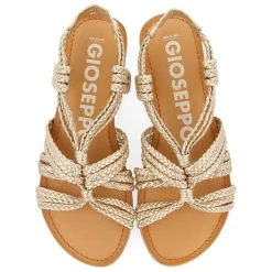 Gioseppo Sandalias Planas<Sandalias Planas De Mujer Molay Trenzadas Doradas