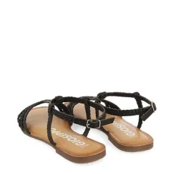 Gioseppo Sandalias Planas<Sandalias Planas De Mujer Icari De Piel Trenzada En Negro