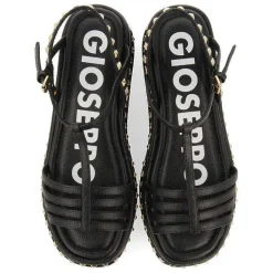Gioseppo Sandalias Plataforma<Sandalias Plataforma Negras Detalle Tachuelas Para Mujer Klankek