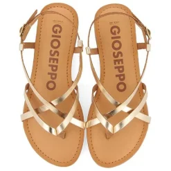 Gioseppo Sandalias Planas<Sandalias Romanas Mujer Lelex Dorado