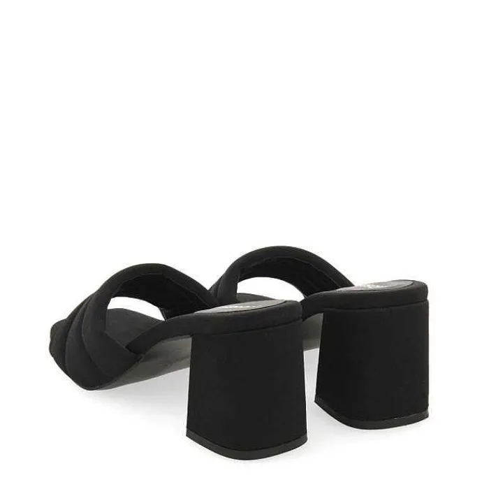 Gioseppo Sandalias Tacon<Sandalias Sin Tacon Negras Para Mujer Bucoda