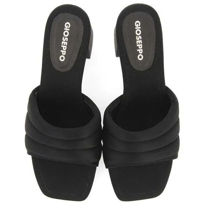 Gioseppo Sandalias Tacon<Sandalias Sin Tacon Negras Para Mujer Bucoda