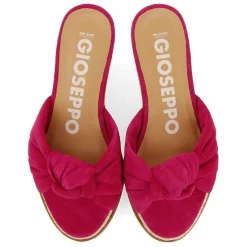 Gioseppo Sandalias Cuña<Sandalias Slip-On En Color Fucsia Con Detalle De Nudo Y Cuña Para Mujer Cakran