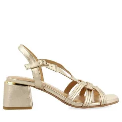 Gioseppo Sandalias Tacon<Sandalias Tacon Color Platino Y Tiras Trenzadas Para Mujer Bulqize