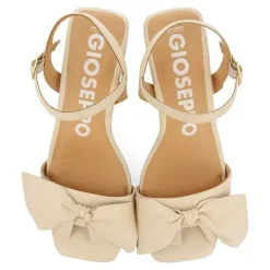 Gioseppo Sandalias Tacon<Sandalias Tacon Fino Blanco Rojo Con Detalle Lazo Para Mujer Patti