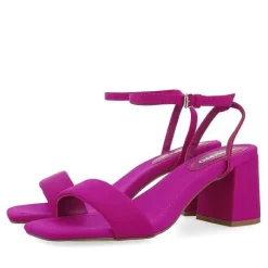 Gioseppo Sandalias Tacon<Sandalias Tacon Fucsia Y Tira Acolchada Para Mujer Giarre