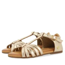 Gioseppo Niñas |Sandalias<Sandalias Tirantes Piel Dorada Nina Y Nino Aripeka