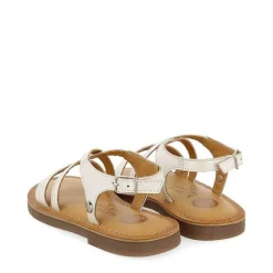 Gioseppo Niñas |Sandalias<Sandalias Tiras Tubulares De Piel Blancas Para Nina Y Nino Kerrier