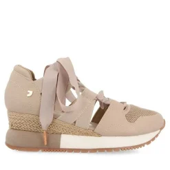 Gioseppo Sandalias Deportivas<Sneakers Alpargata Beige Para Mujer Lizarda