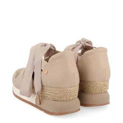 Gioseppo Sandalias Deportivas<Sneakers Alpargata Beige Para Mujer Lizarda