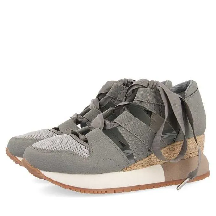 Gioseppo Sandalias Deportivas<Sneakers Alpargata Mujer Vaquera Lizarda