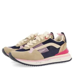 Gioseppo Niñas |Zapatillas<Sneakers Azul Marino Con Textura Y Contraste De Color Para Nina Y Nino Poway